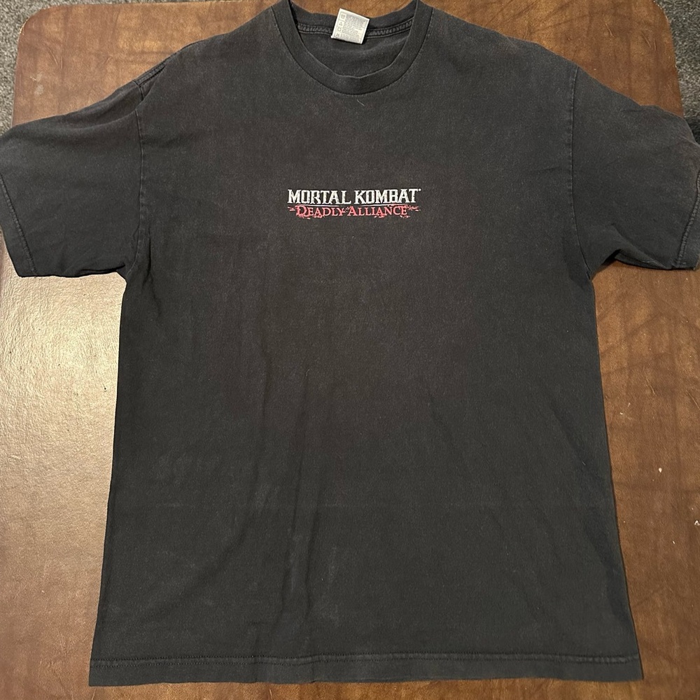Vintage Midway Mortal Kombat: Deadly Alliance Promotional T-Shirt Size XL